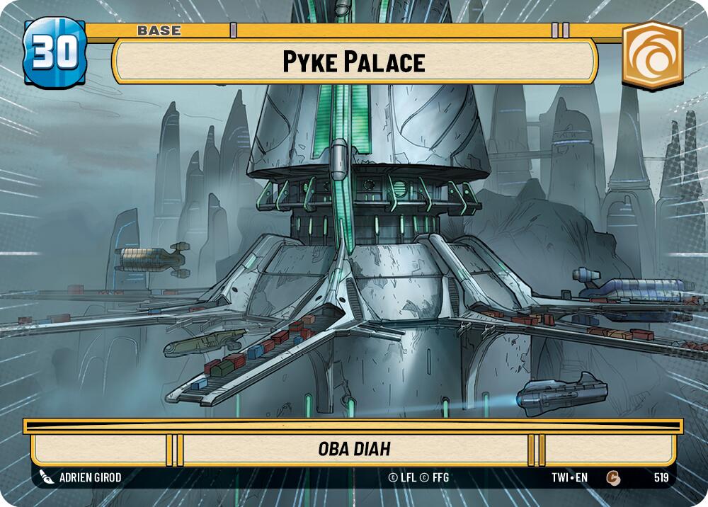 Pyke Palace // Battle Droid (Hyperspace) (519 // T03) [Twilight of the Republic] 