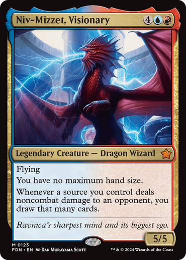 Niv-Mizzet, Visionary [Foundations] 