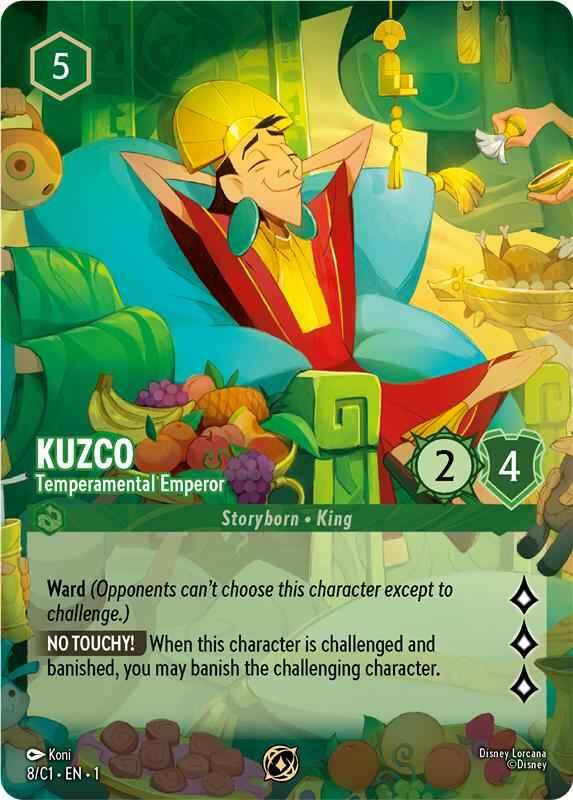 Kuzco - Temperamental Emperor (8) [Promo Cards] 