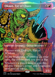 Okaun, Eye of Chaos // Okaun, Eye of Chaos (Borderless) [Secret Lair Drop Series] 