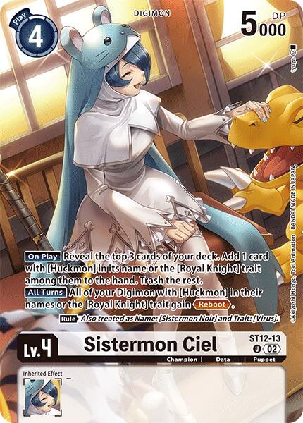 Sistermon Ciel [ST12-13] (Alternate Art) [Special Limited Set] 