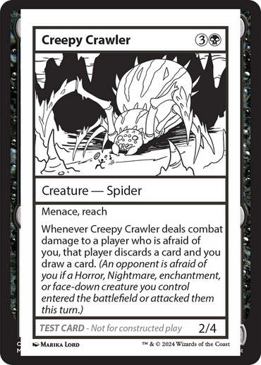 Creepy Crawler [Mystery Booster 2 Playtest Cards] 