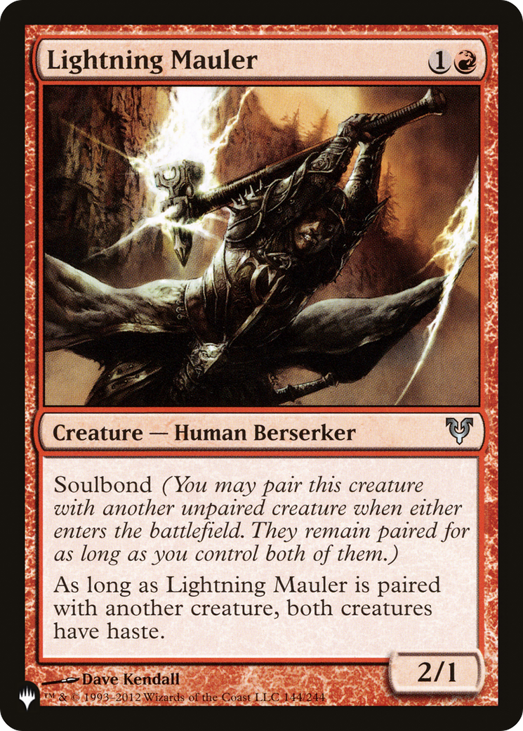 Lightning Mauler [The List Reprints] 