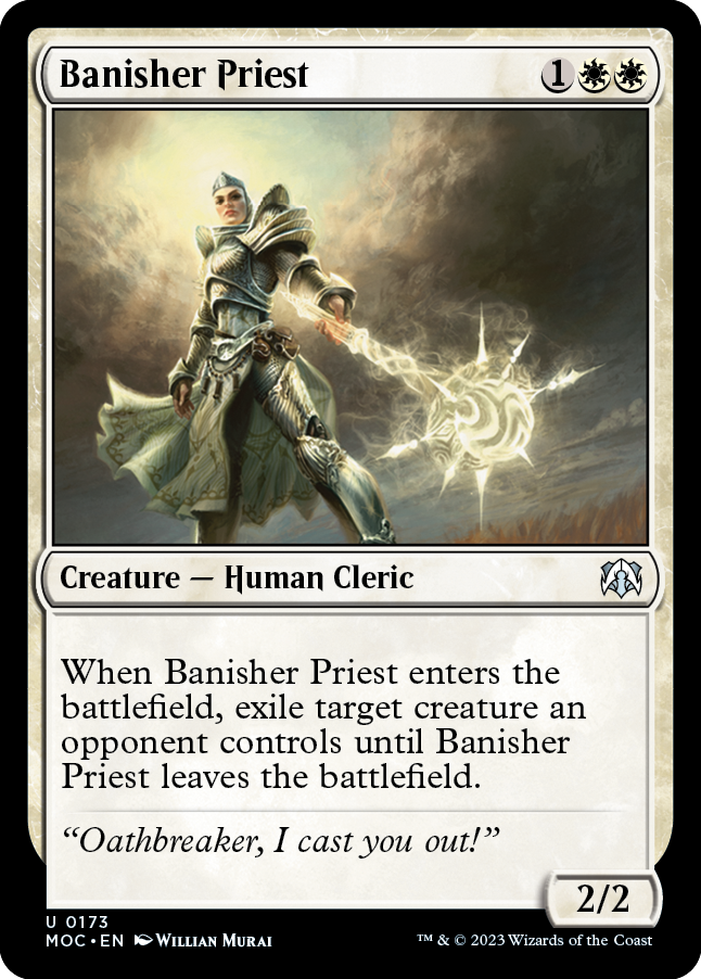 Banisher Priest [March of the Machine Commander] 