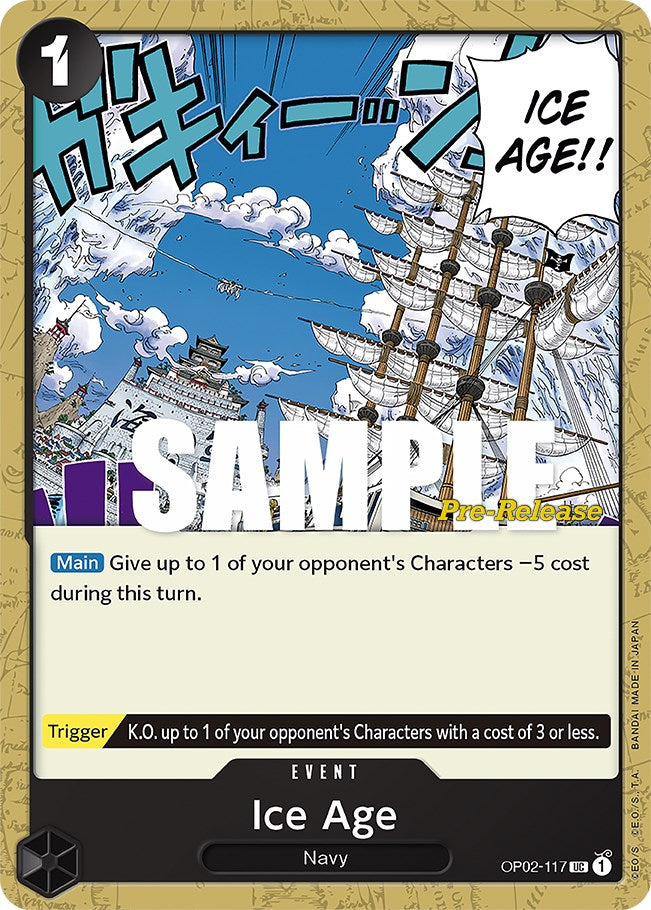 Ice Age [Paramount War Pre-Release Cards] 