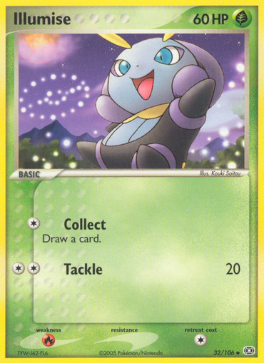 Illumise (32/106) [EX: Emerald] 