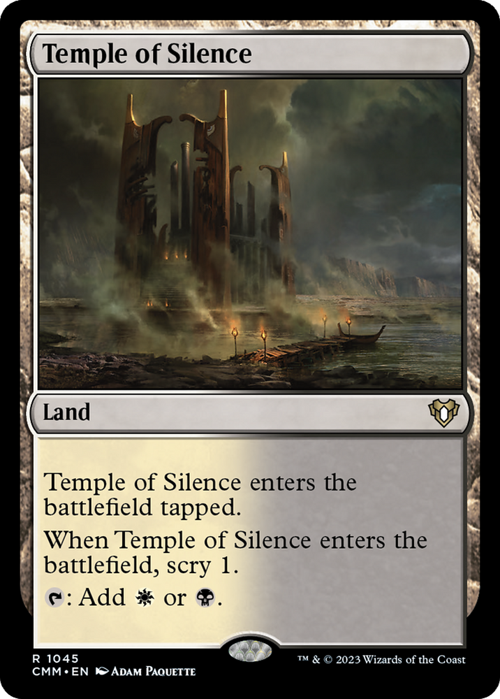 Temple of Silence [Commander Masters] 