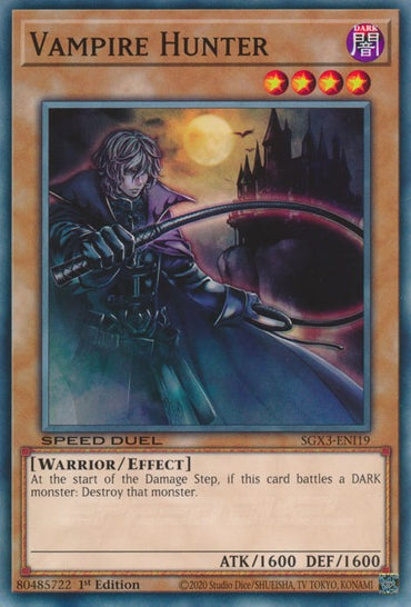 Vampire Hunter [SGX3-ENI19] Common 