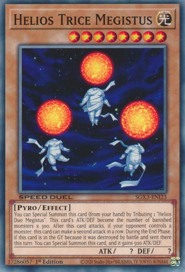 Helios Trice Megistus [SGX3-ENI23] Common 