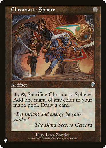 Chromatic Sphere [The List Reprints] 