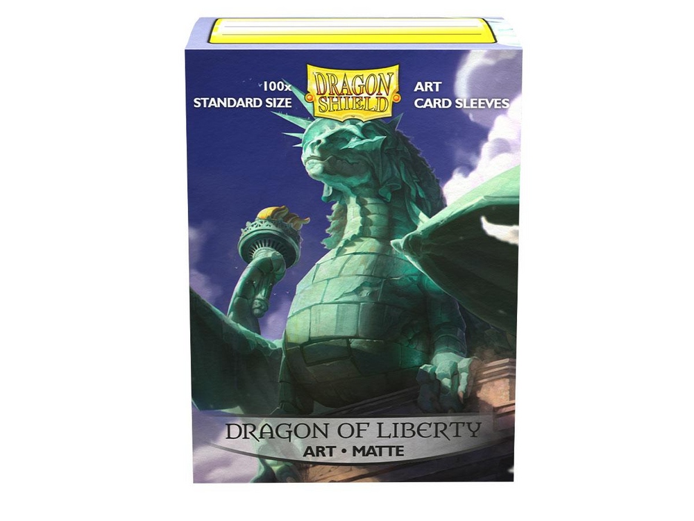 Dragon Shield: Standard 100ct Art Sleeves - Dragon of Liberty 