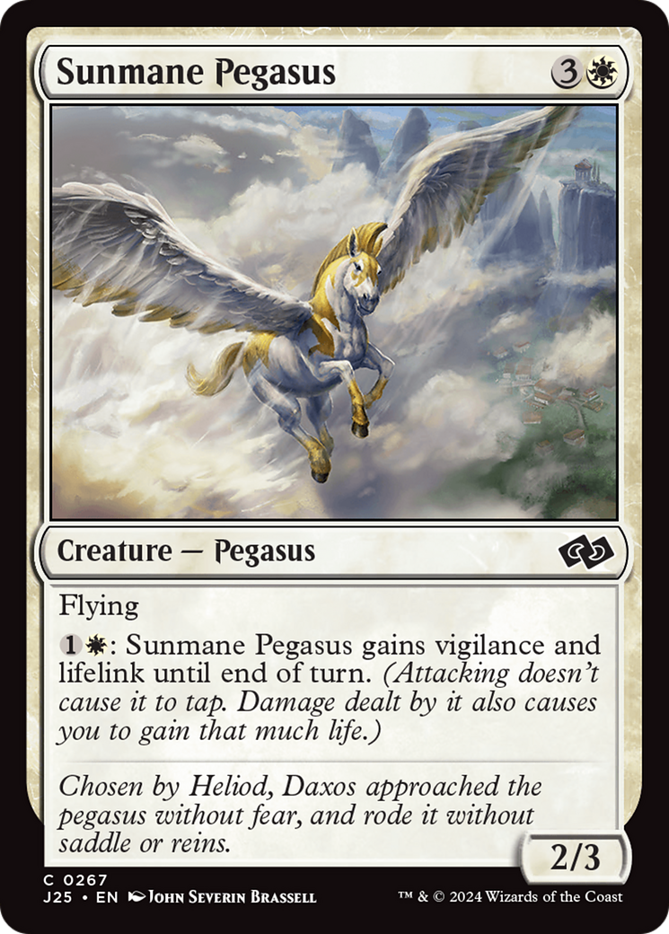 Sunmane Pegasus [Foundations Jumpstart] 