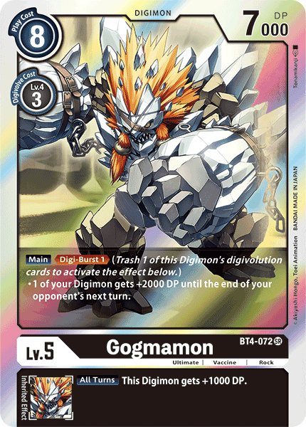 Gogmamon [BT4-072] [Great Legend] 