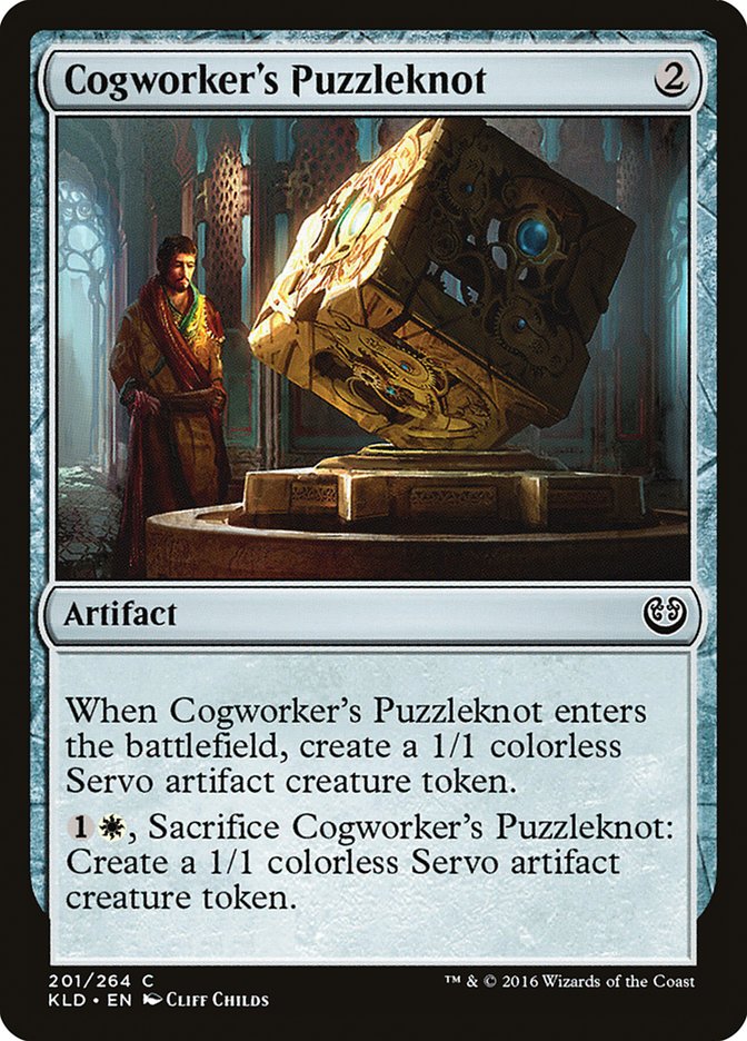 Cogworker's Puzzleknot [Kaladesh] 