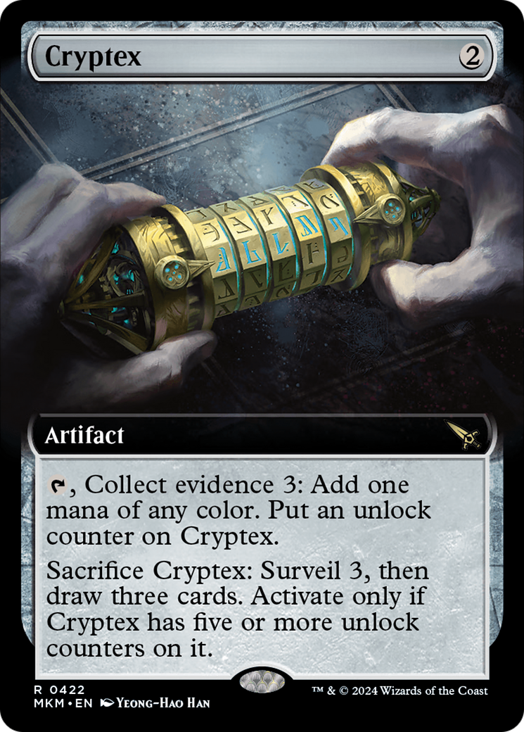 Cryptex (Extended Art) [Murders at Karlov Manor] 