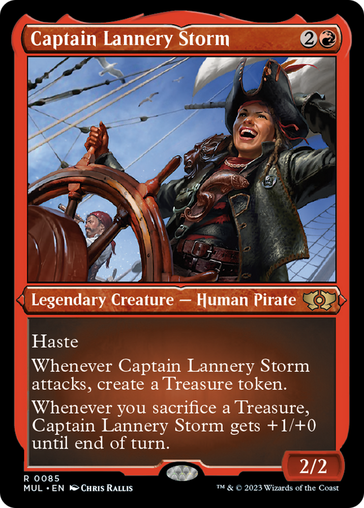 Captain Lannery Storm (Foil Etched) [Multiverse Legends] 