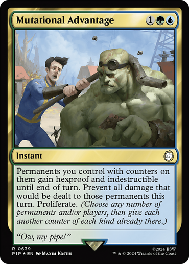 Mutational Advantage (Surge Foil) [Fallout] 