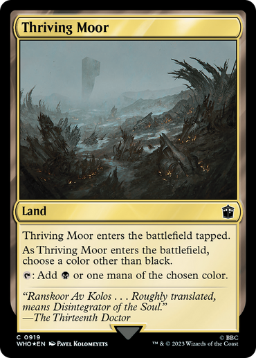 Thriving Moor (Surge Foil) [Doctor Who] 