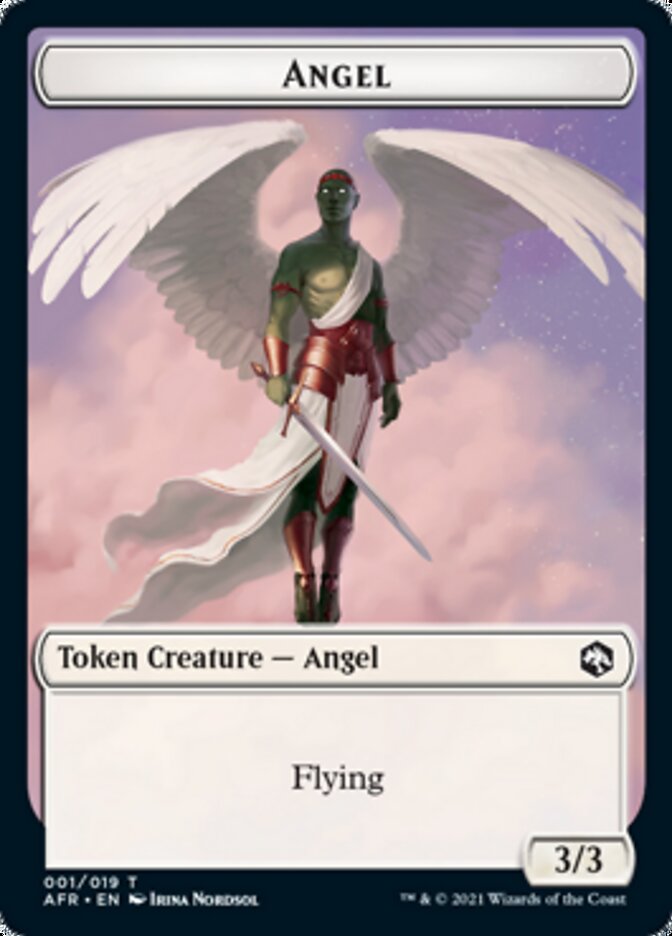 Angel Token [Dungeons & Dragons: Adventures in the Forgotten Realms Tokens] 