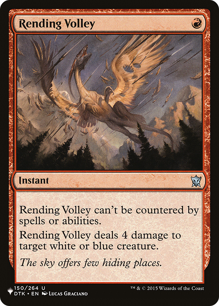 Rending Volley [The List Reprints]