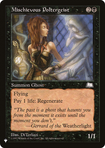 Mischievous Poltergeist [The List Reprints] 