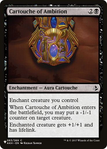 Cartouche of Ambition [The List Reprints] 