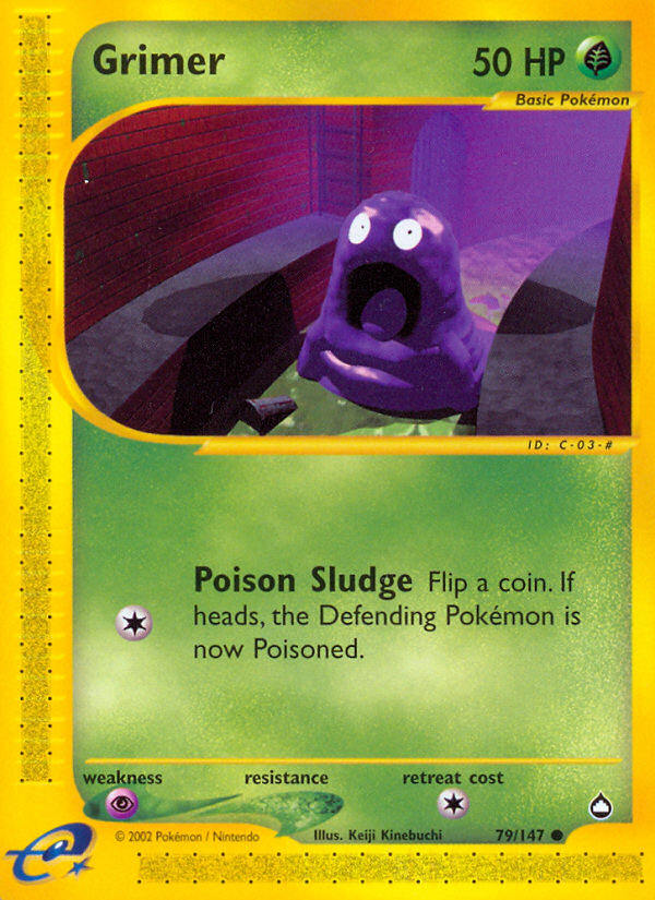 Grimer (79/147) [Aquapolis] 