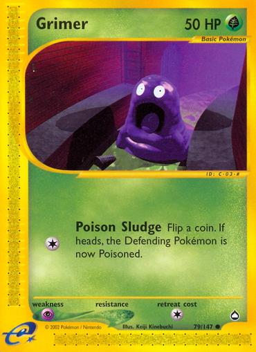 Grimer (79/147) [Aquapolis] 