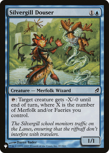 Silvergill Douser [The List Reprints] 