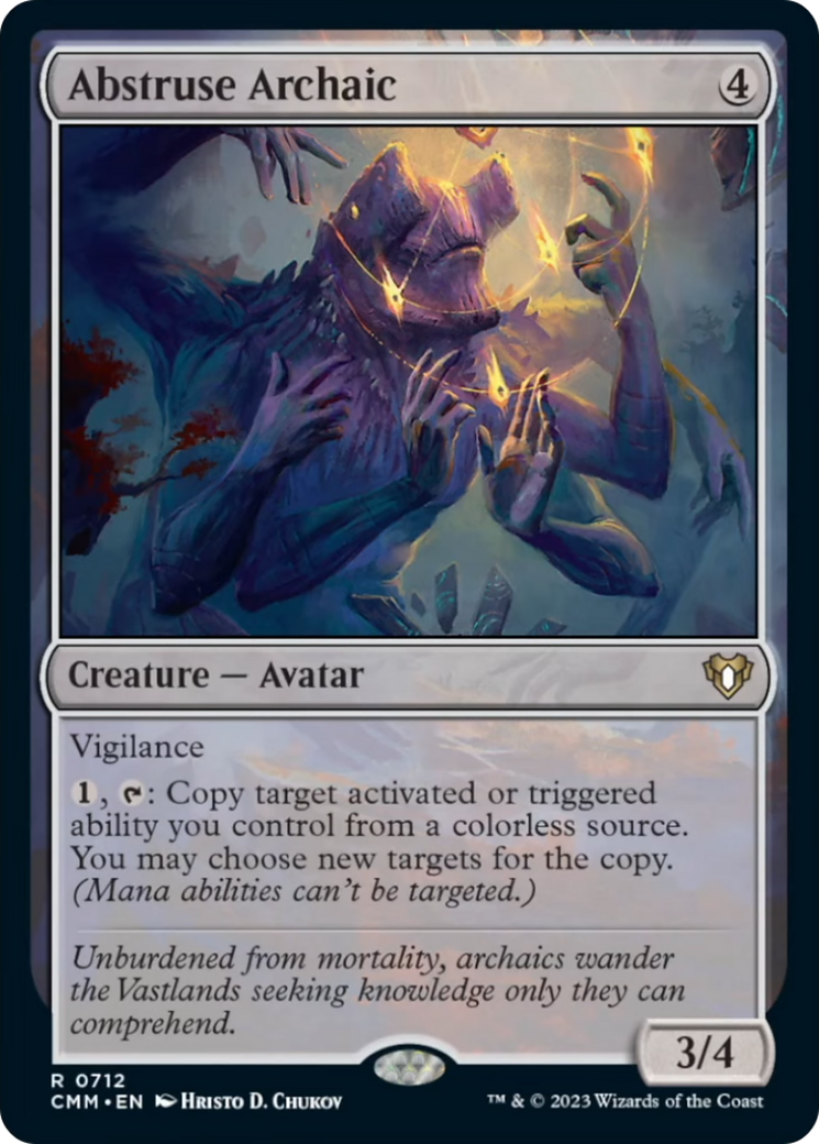 Abstruse Archaic [Commander Masters] 