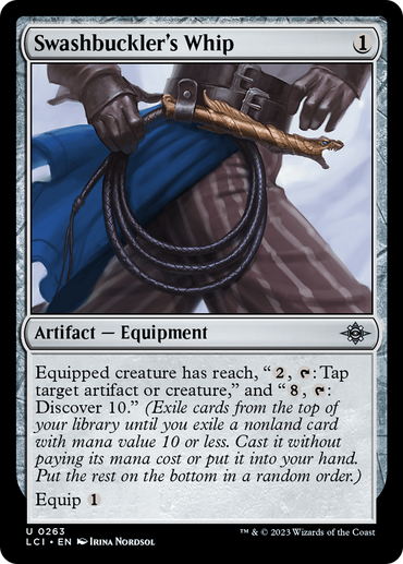 Swashbuckler's Whip [The Lost Caverns of Ixalan] 