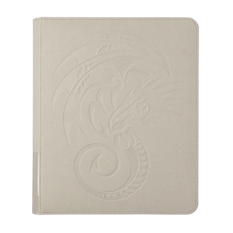 Dragon Shield: Card Codex Zipster Binder - Ashen White (Regular) 