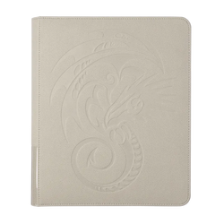 Dragon Shield: Card Codex Zipster Binder - Ashen White (Regular) 