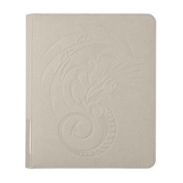 Dragon Shield: Card Codex Zipster Binder - Ashen White (Regular) 