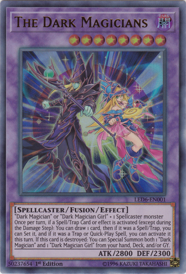 The Dark Magicians [LED6-EN001] Ultra Rare 