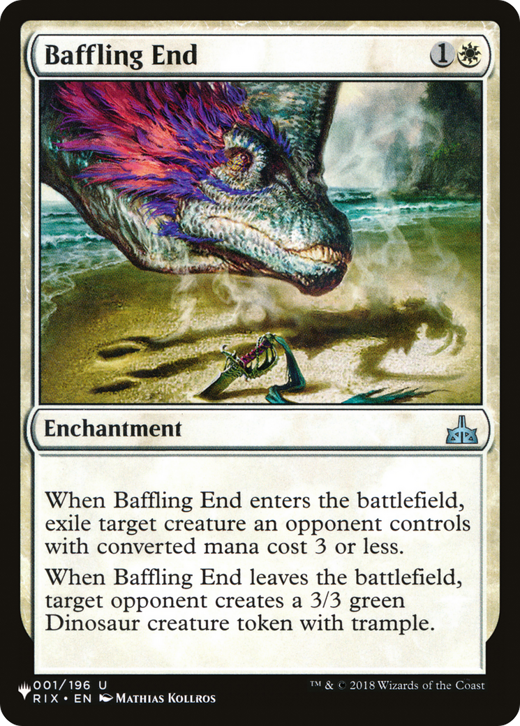 Baffling End [The List Reprints] 