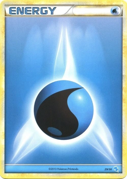 Water Energy (29/30) [HeartGold &amp; SoulSilver: Trainer Kit - Gyarados] 