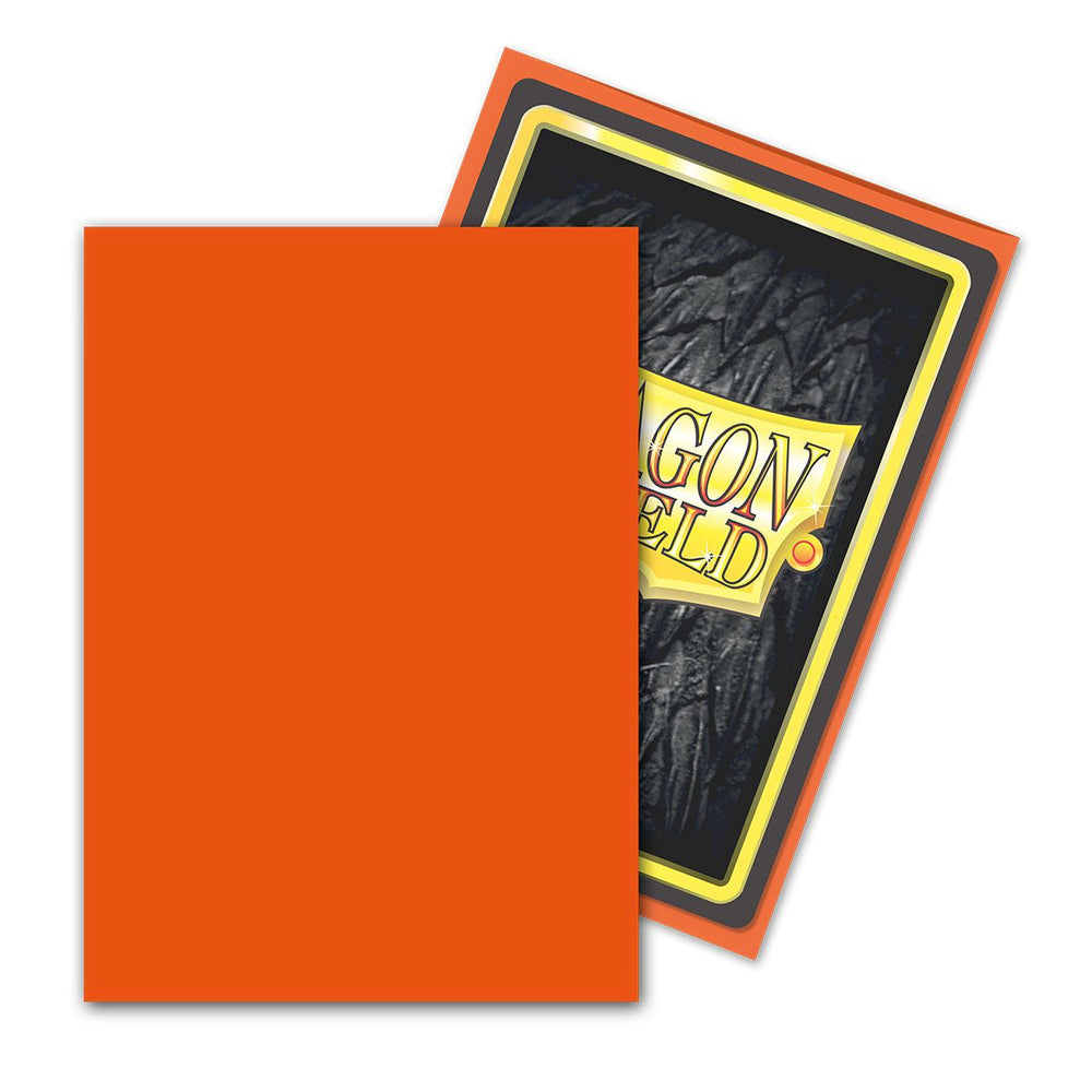 Dragon Shield: Standard 100ct Sleeves - Tangerine (Classic) 