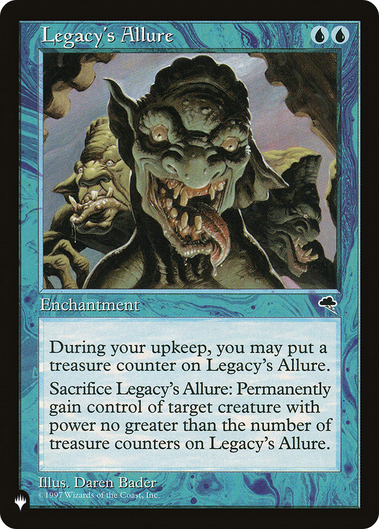 Legacy's Allure [The List Reprints] 