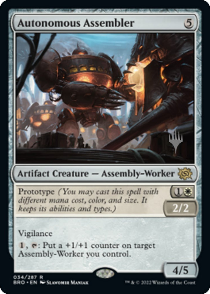 Autonomous Assembler (Promo Pack) [The Brothers' War Promos] 