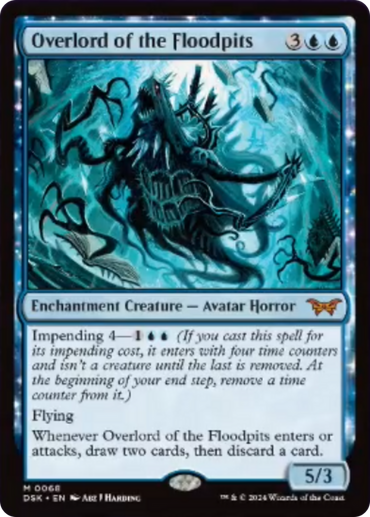 Overlord of the Floodpits [Duskmourn: House of Horror] 