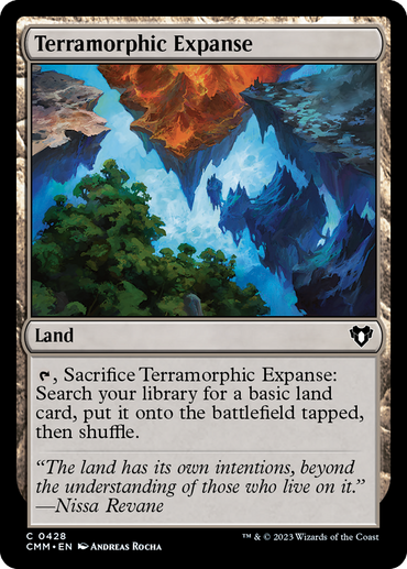 Terramorphic Expanse [Commander Masters] 