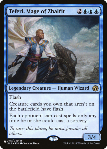 Teferi, Mage of Zhalfir [The List Reprints] 