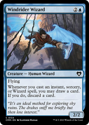 Windrider Wizard [Commander Masters] 