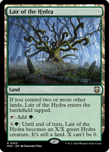 Lair of the Hydra (Ripple Foil) [Modern Horizons 3 Commander] 