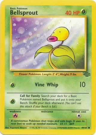 Bellsprout (49/64) [Jungle Unlimited] 