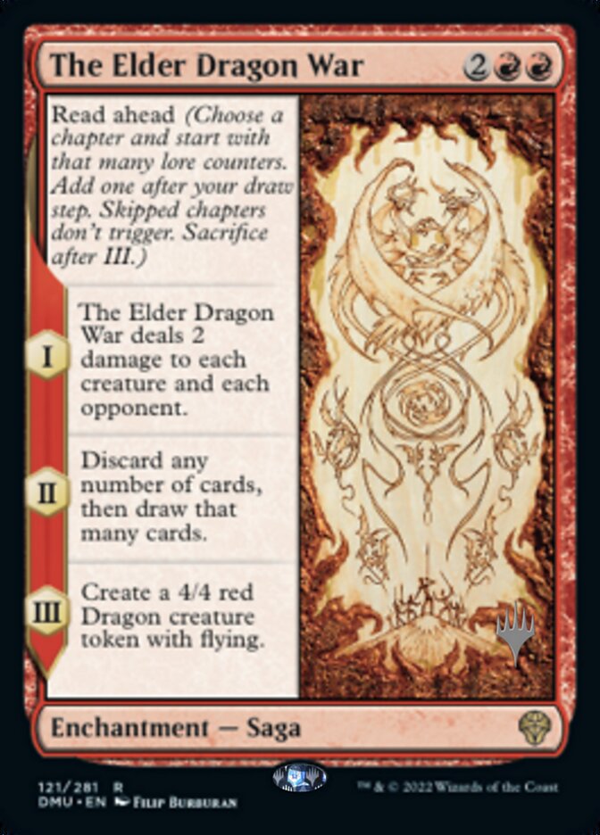 The Elder Dragon War (Promo Pack) [Dominaria United Promos] 