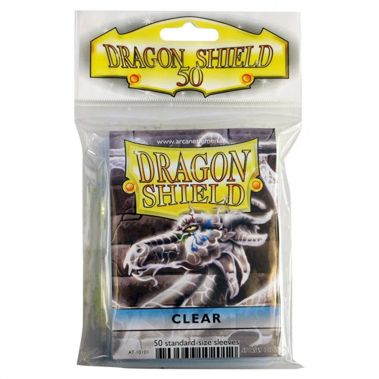 Dragon Shield: Standard 50ct Sleeves - Clear (Classic) 