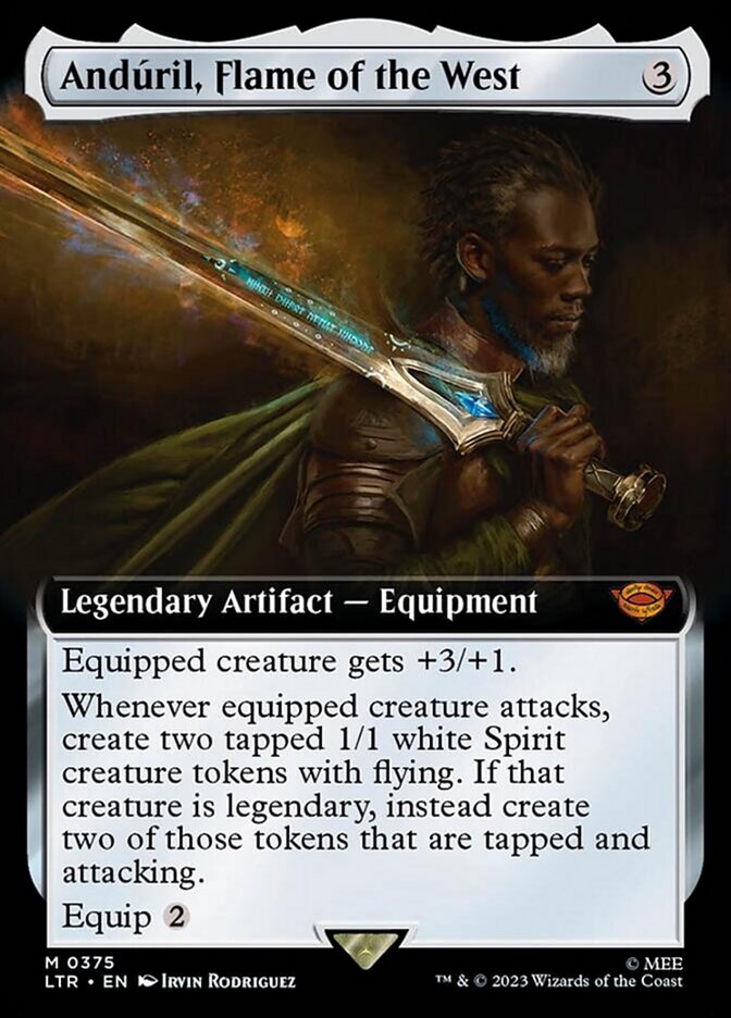 Anduril, Flame of the West (Extended Art) [The Lord of the Rings: Tales of Middle-Earth] 