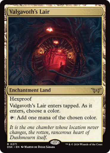 Valgavoth's Lair [Duskmourn: House of Horror] 